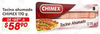Soriana Híper Chimex tocino ahumado oferta