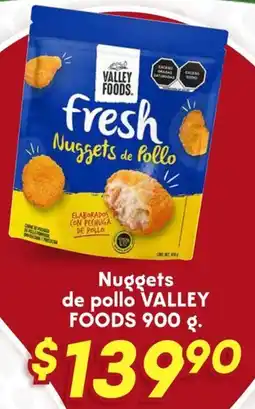 Soriana Híper Valley foods nuggets de pollo oferta