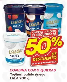 Soriana Híper Lala combina como quieras yoghurt batido griego oferta