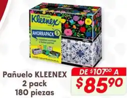 Soriana Híper Kleenex pañuelo oferta