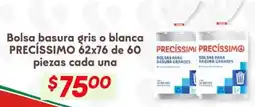 Soriana Híper Precíssimo bolsa basura gris o blanca oferta