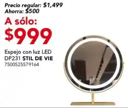 City Club Stil de vie espejo con luz led DP231 oferta
