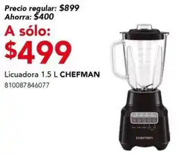 City Club Chefman licuadora oferta