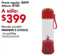 City Club Member's choice blender portátil oferta