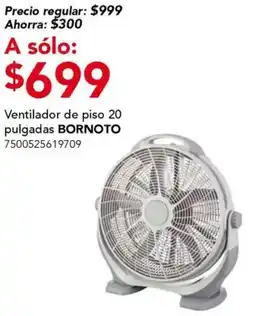 City Club Bornoto ventilador de piso oferta