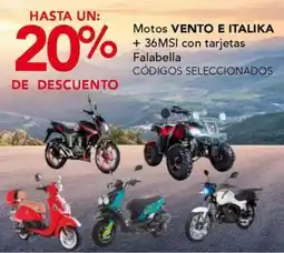 City Club Vento E italika motos oferta