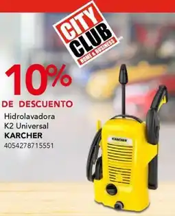 City Club Karcher hidrolavadora k2 universal oferta