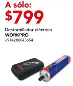 City Club Workpro destornillador eléctrico oferta