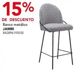 City Club Jambi banco metálico oferta
