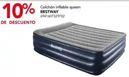 City Club Bestway colchón inflable queen oferta