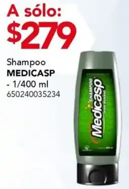 City Club Medicasp shampoo oferta
