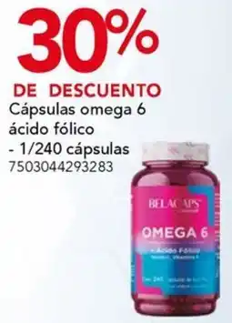 City Club Omega 6 ácido fólico cápsulas oferta