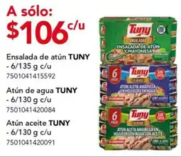 City Club Tuny atún de agua oferta
