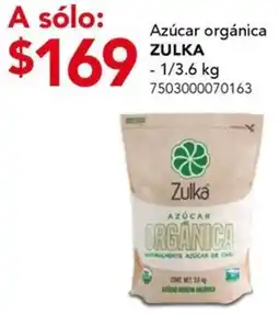 City Club Zulka azúcar orgánica oferta