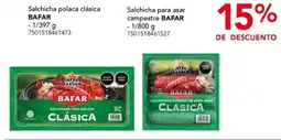 City Club Bafar salchicha polaca clásica oferta