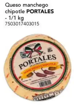 City Club Portales queso manchego chipotle oferta