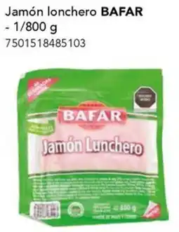 City Club Bafar jamón lonchero oferta