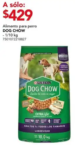 City Club Dog chow alimento para perro oferta