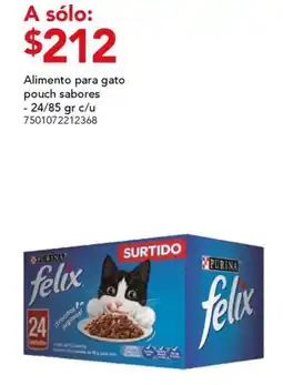 City Club Alimento para gato pouch sabores oferta