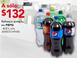 City Club Pepsi refresco arma tu six oferta