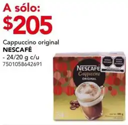 City Club Nescafé cappuccino original oferta