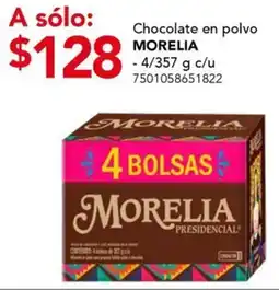 City Club Morelia chocolate en polvo oferta
