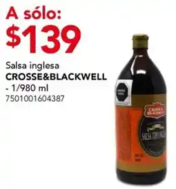 City Club Crosse&blackwell salsa inglesa oferta