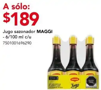 City Club Maggi jugo sazonador oferta