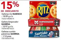 City Club Nabisco galletas ritz oferta