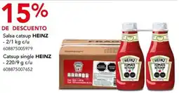 City Club Heinz salsa catsup oferta