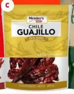City Club Member's choice chile en bolsa guajillo oferta