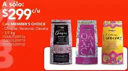 City Club Member's choice café - chiapas, veracruz, oaxaca oferta