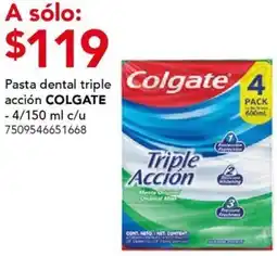 City Club Colgate pasta dental triple acción oferta