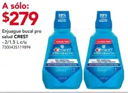 City Club Crest enjuague bucal pro salud oferta