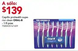 City Club Oral B cepillo prohealth supe- rior clean oferta