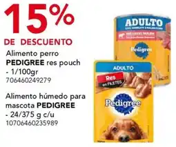 City Club Pedigree alimento húmedo para mascota oferta
