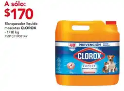 City Club Clorox blanqueador liquido mascotas oferta
