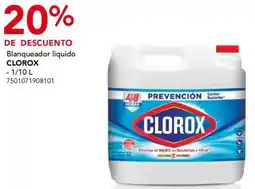 City Club Clorox blanqueador liquido oferta