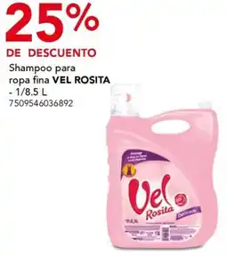 City Club Vel rosita shampoo para ropa fina oferta