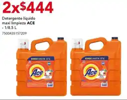 City Club Ace detergente líquido maxi limpieza oferta