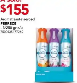 City Club Febreze aromatizante aerosol oferta