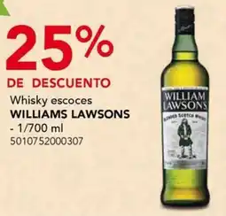 City Club Williams lawsons whisky escoces oferta