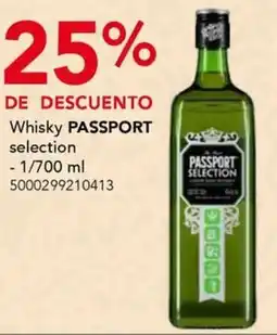 City Club Passport whisky selection oferta