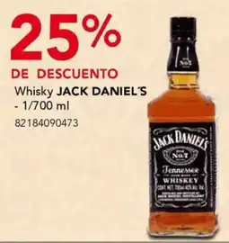 City Club Jack daniel's whisky oferta