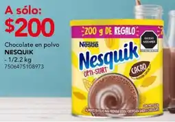 City Club Nesquik chocolate en polvo oferta