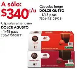 City Club Dolce gusto cápsulas lungo oferta