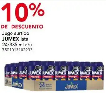 City Club Jumex jugo surtido lata oferta
