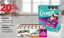 City Club Gamesa galletas arcoíris oferta