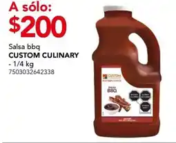 City Club Custom culinary salsa bbq oferta