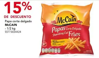 City Club Mccain papas corte delgado oferta